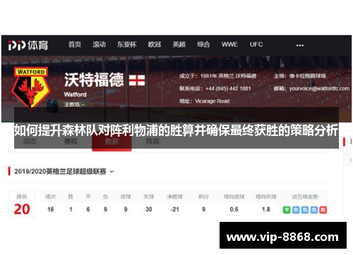 如何提升森林队对阵利物浦的胜算并确保最终获胜的策略分析